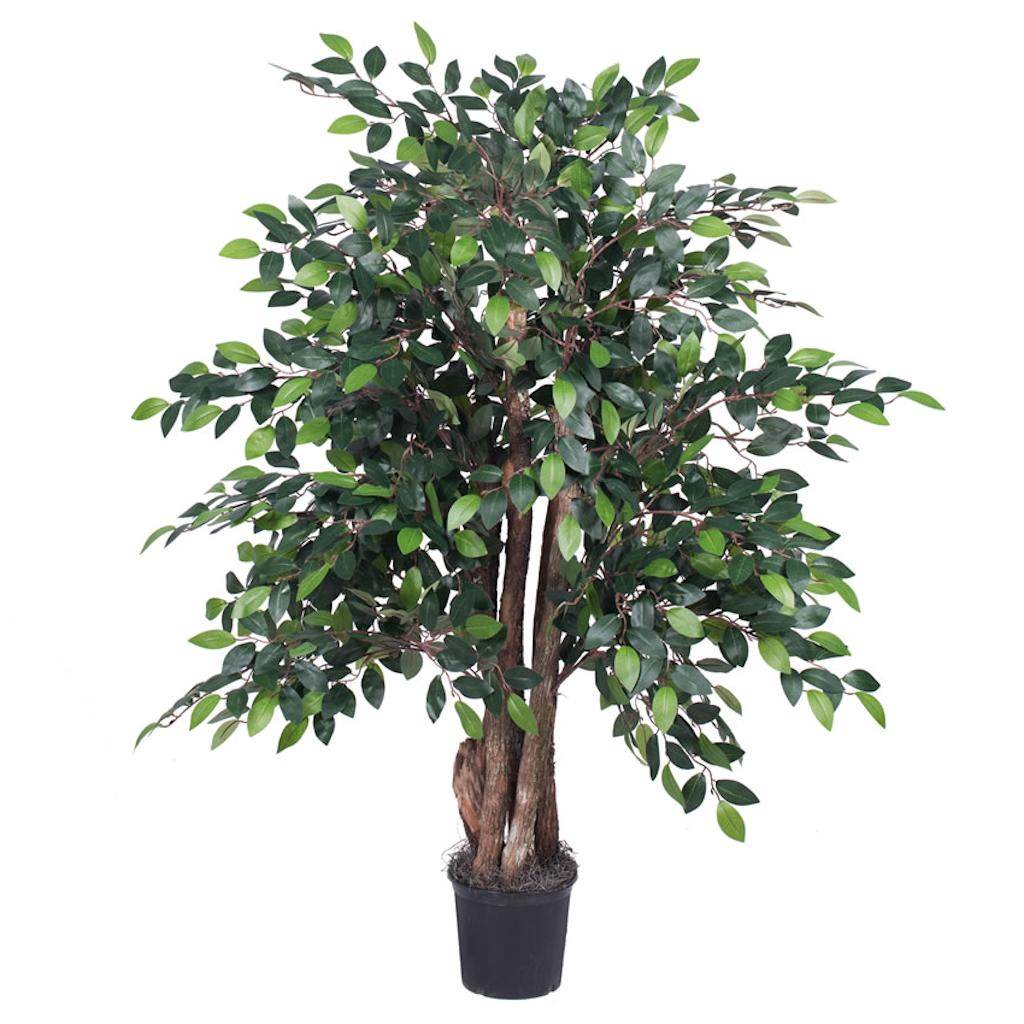 4' Mini Artificial Ficus Extra Full Tree 1