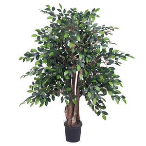 4' Mini Artificial Ficus Extra Full Tree 1