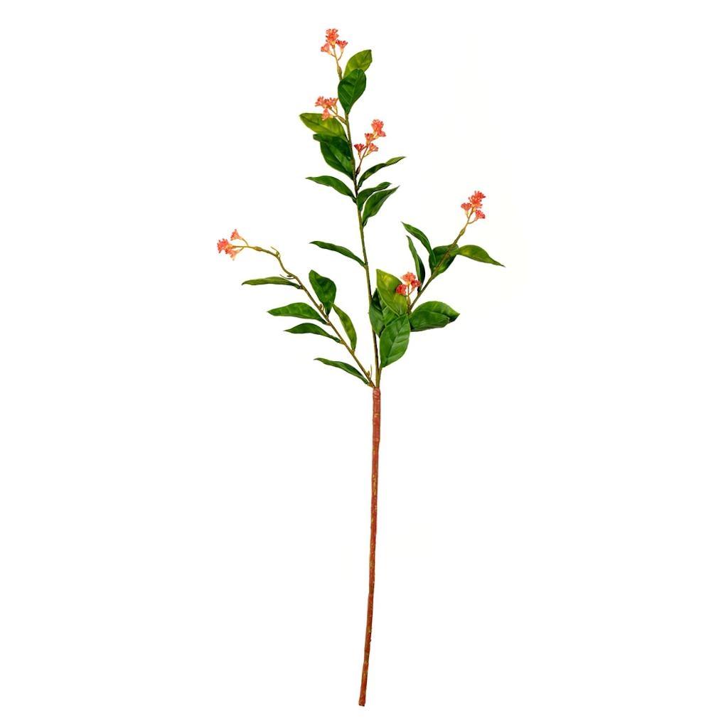 25" Artificial Green Scimmia Leaf / Flower Spray (6 pack) 1