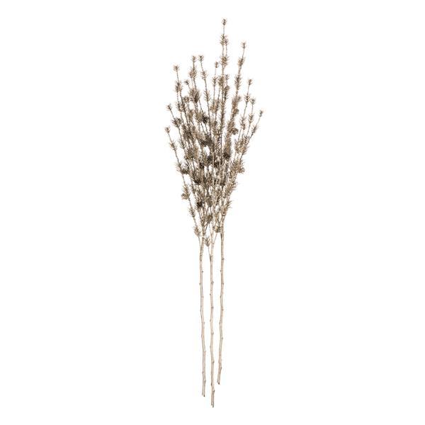 38" Artificial Champagne Needle Pine Spray (3 pack) 2