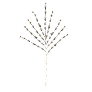 38" Artificial Champagne Needle Pine Spray (3 pack) 1