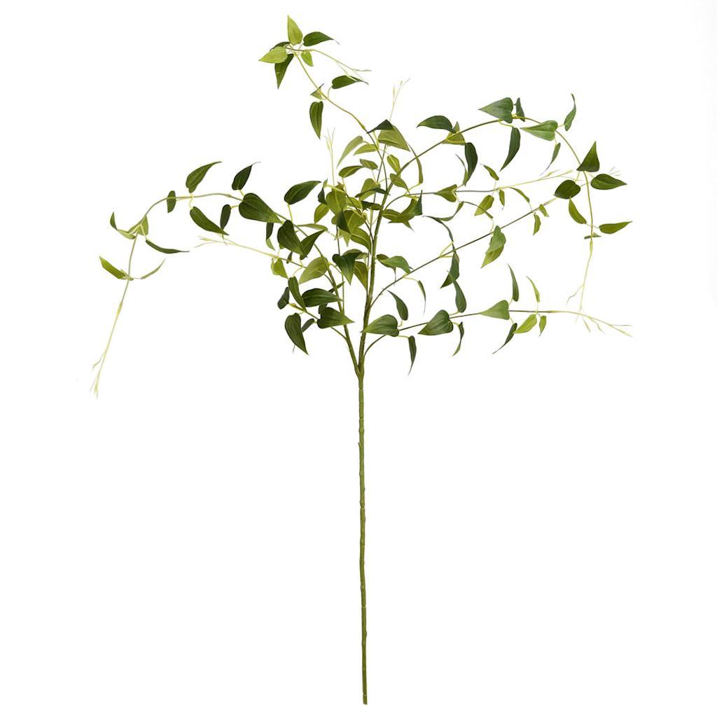43" Artificial Green Clematis Leaves Spray (3 pack) 1