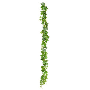 6' Artificial Green Frosted Ivy Vine Garland (3 pack) 1