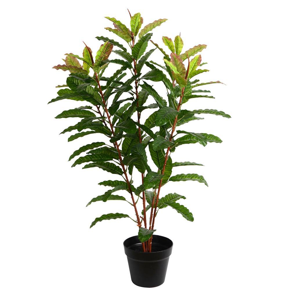 34" Artificial Potted Green Myrtle Plant 1