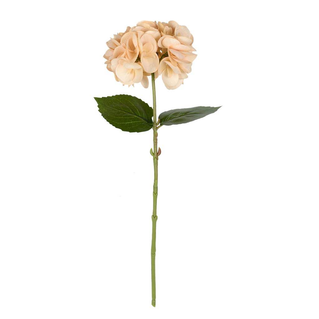 18" Artificial Beige Hydrangea (4 pack) 1