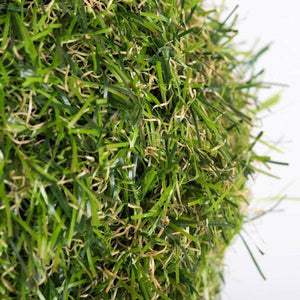 7.25" Artificial Green Grass Ball (2 pack) 2
