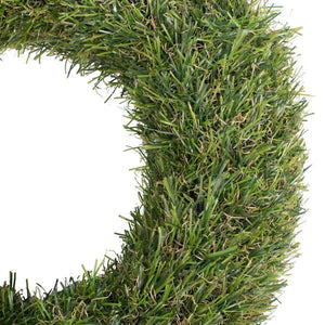 10" Artificial Green Grass Wreath (2 pack) 2