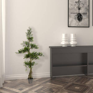 4' Artificial Cedar Tree in Planter Pot 4