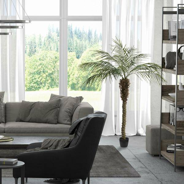 6' Artificial Phoenix Palm Tree 3