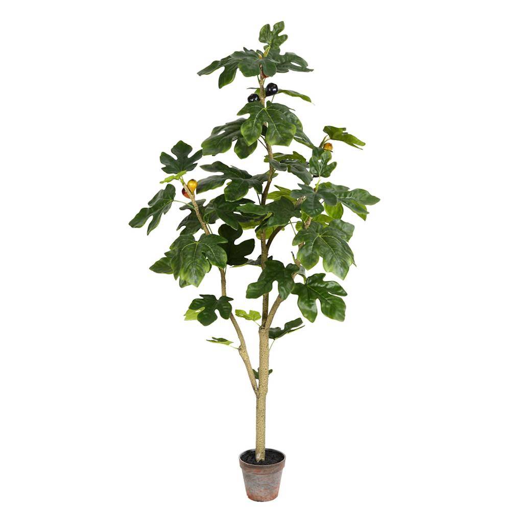 4' Artificial Fig Tree in Planter Pot 1
