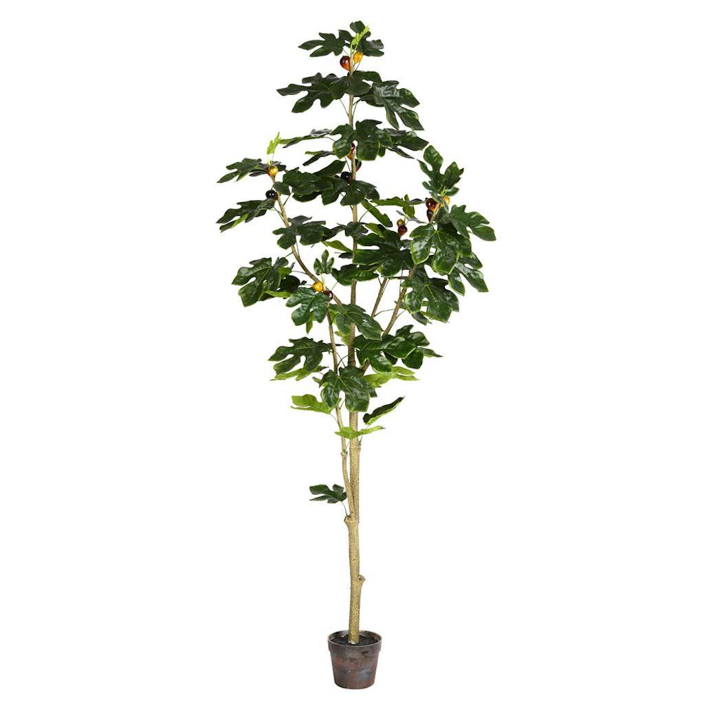 6' Artificial Fig Tree in Planter Pot 1