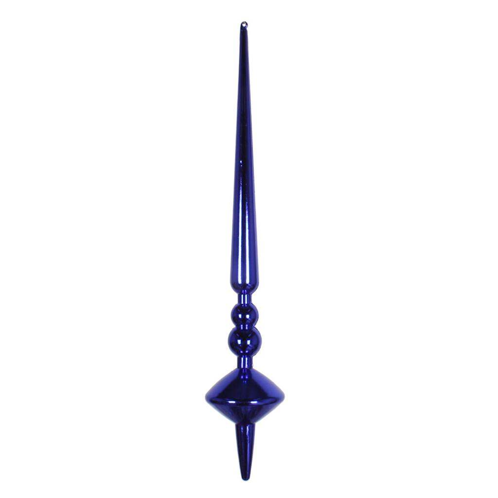 12" Purple Shiny Cupola Finial Ornament (3 pack) 1