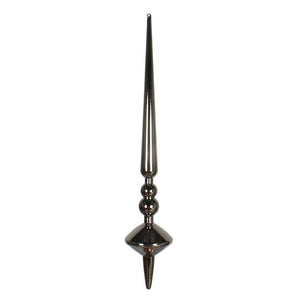 18" Moss Green Shiny Cupola Finial Ornament (2 pack) 1