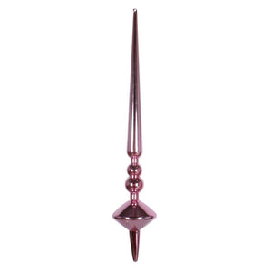 18" Pink Shiny Cupola Finial Ornament (2 pack) 1