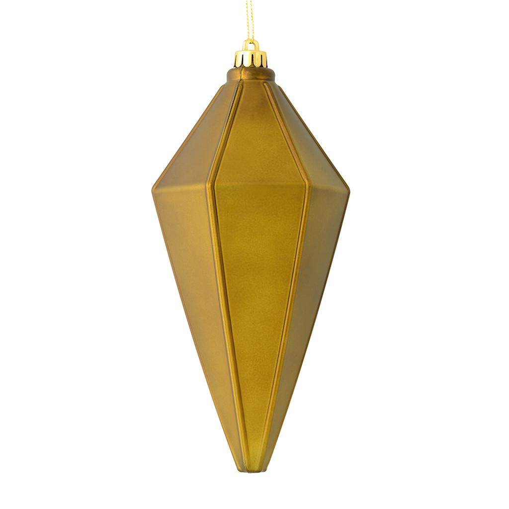 7" Olive Matte Lantern Ornament (4 pack) 1