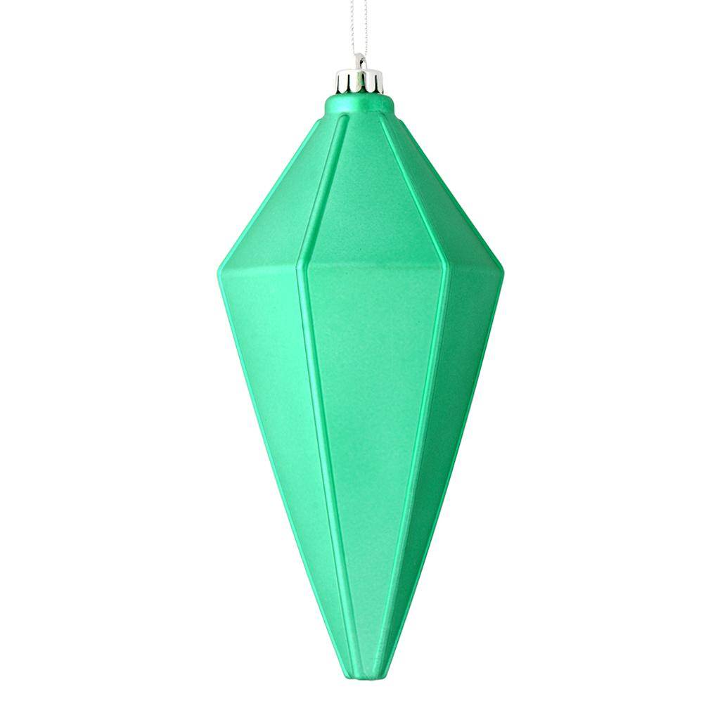 7" Seafoam Green Matte Lantern Ornament (4 pack) 1
