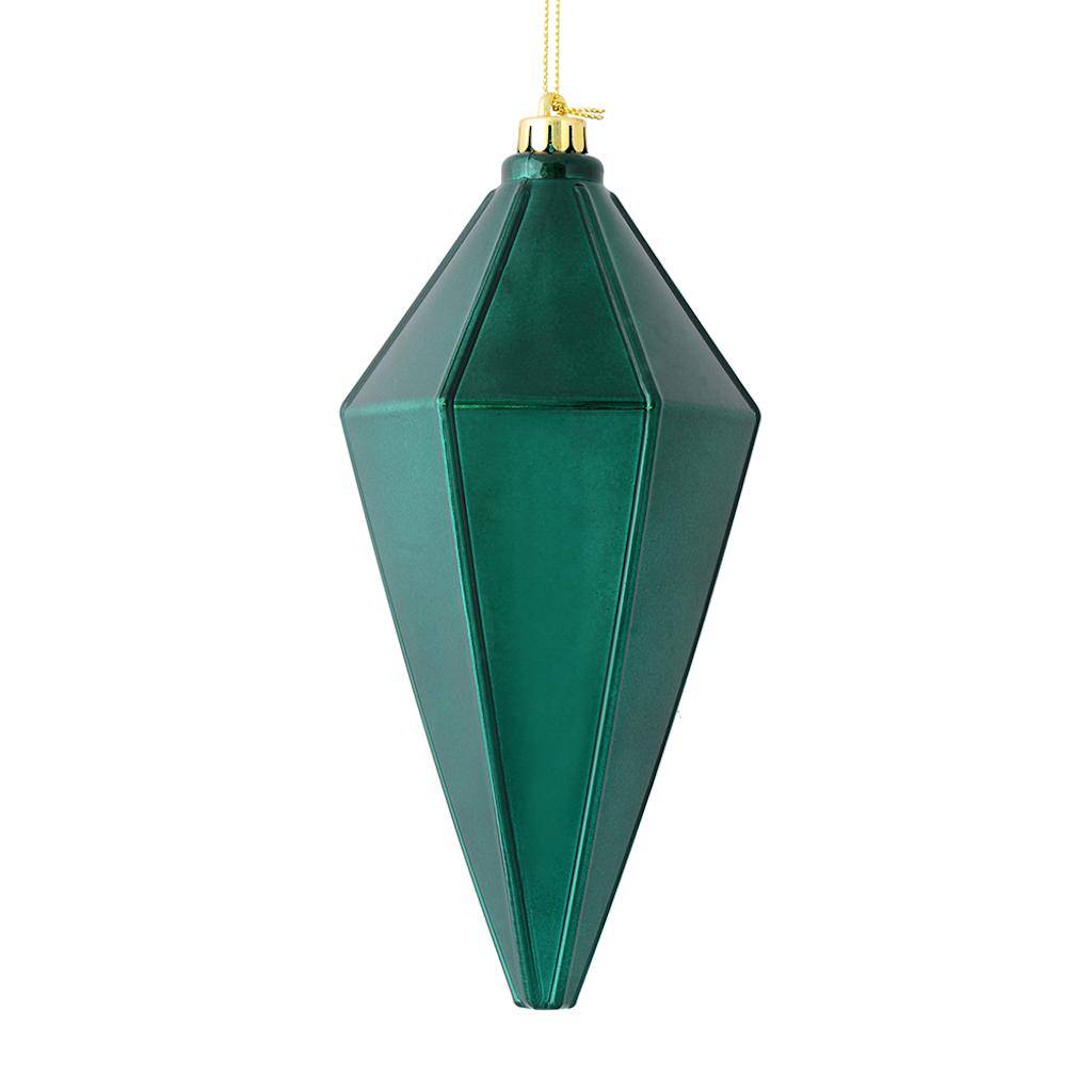 7" Sea Blue Shiny Lantern Ornament (4 pack) 1