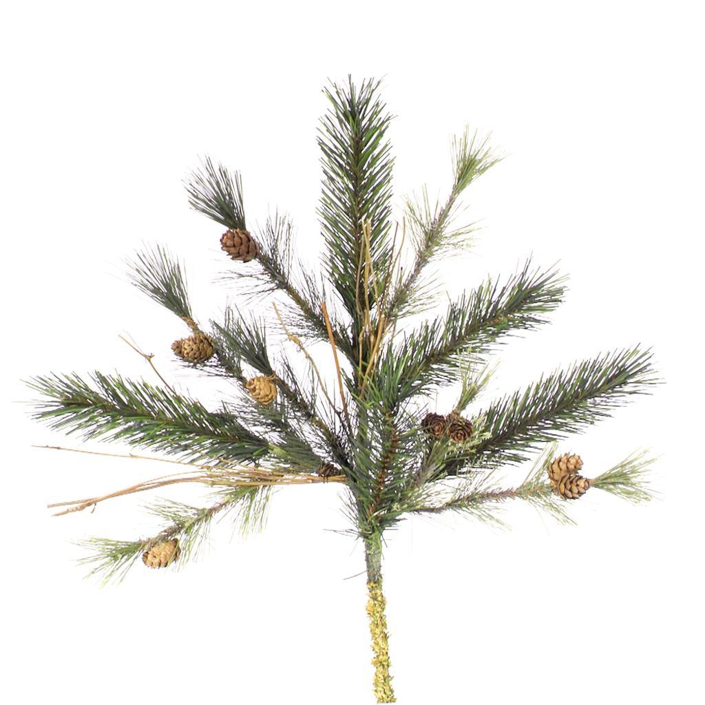 18" Artificial Mixed Country Pine Spray (4 pack) 1