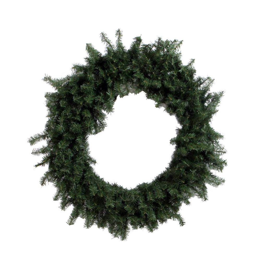 12" Artificial Canadian Pine Wreath (4 pack) 1