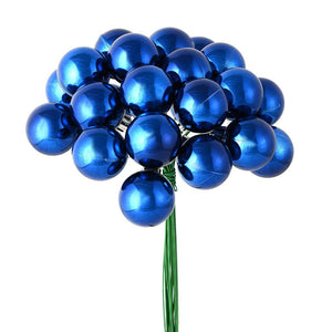 6" Midnight Blue Shiny Ball Pick (2 pack) 1