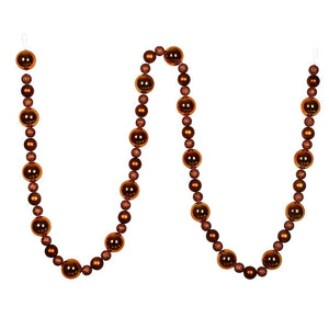 9' Copper Assorted Ball Garland 1