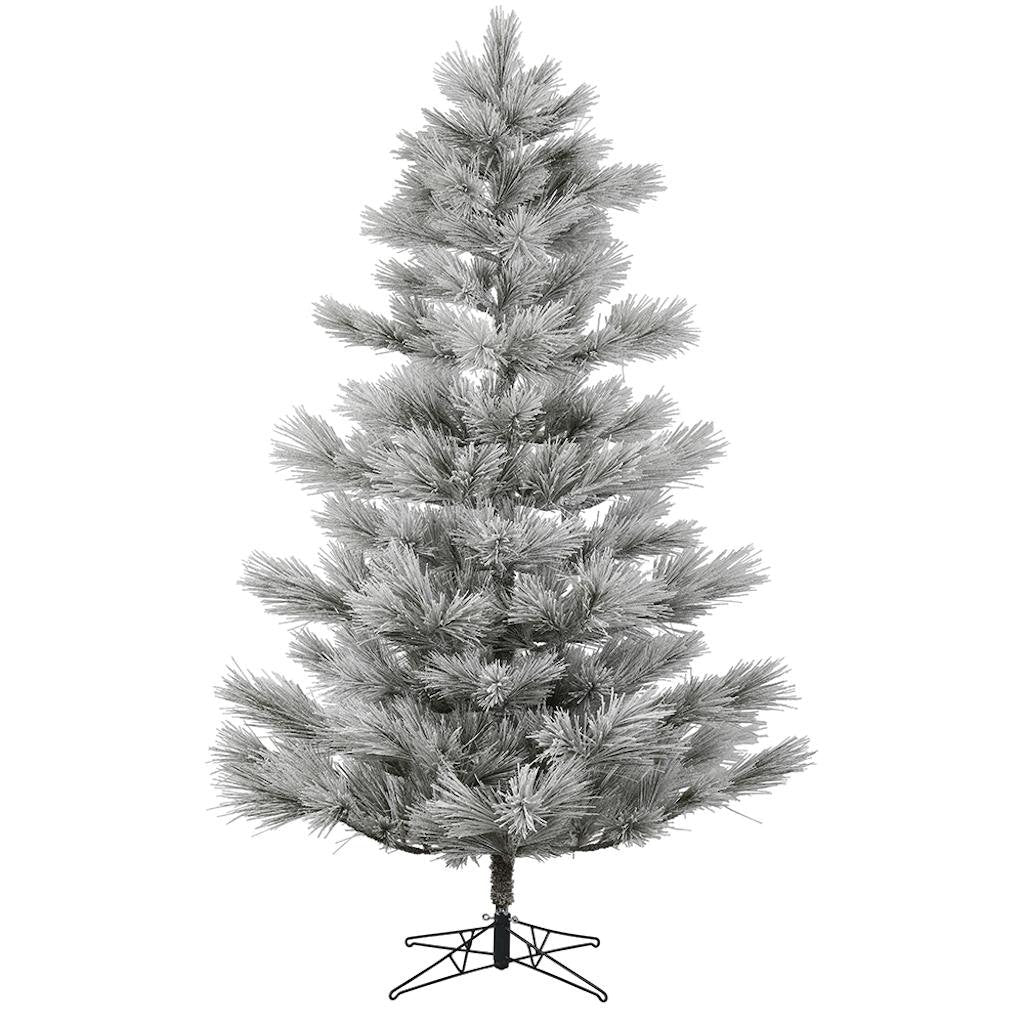9' x 58" Artificial Flocked Alder Long Needle Pine 1