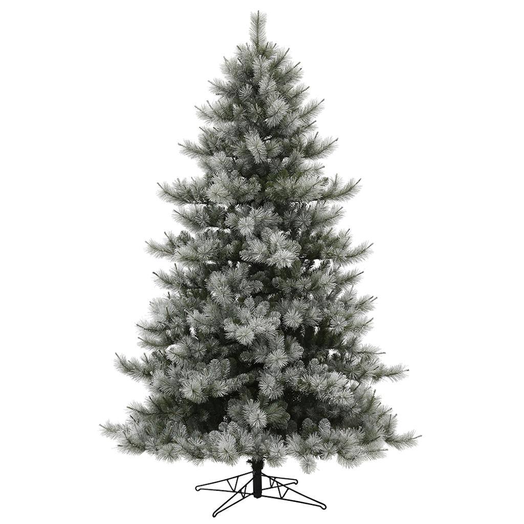 12' x 82" Artificial Flocked Cayce Pine 1