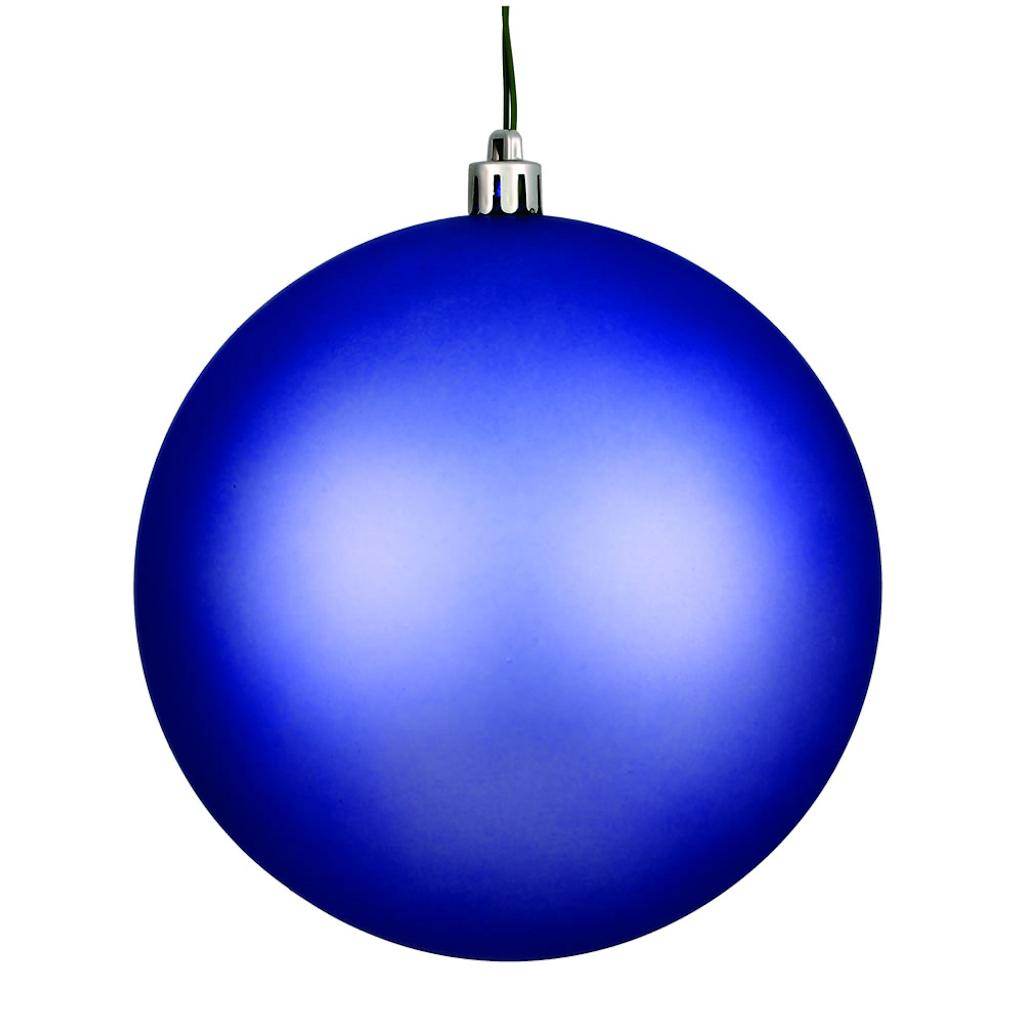 2.75" Periwinkle Matte Ball Ornament (12 pack) 1