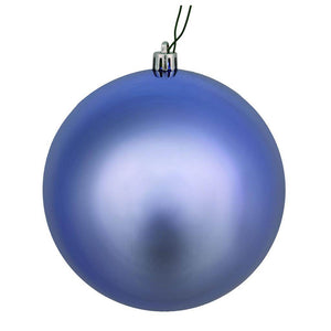 10" Periwinkle Shiny Ball Ornament 1
