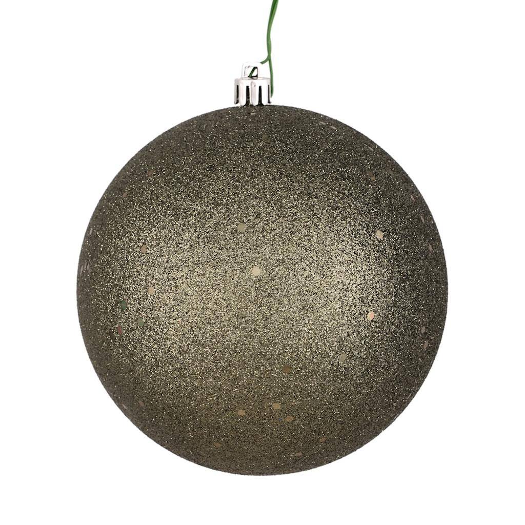 4.75" Wrought Iron Sequin Ball Ornament (4 pack) 1