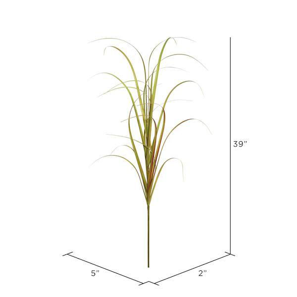 39" Artificial Mixed Brown Grass Spray (6 pack) 2