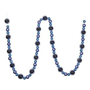9' Lilac Assorted Ball Garland 1