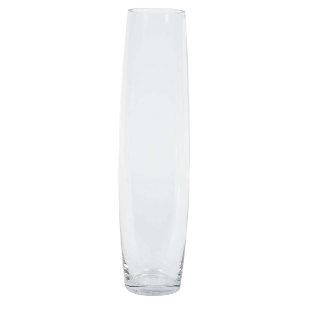 16" Clear Torpedo Glass Vase 1