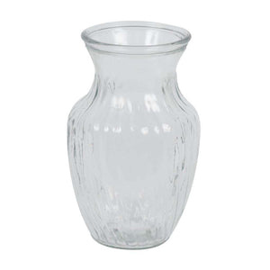 8" Clear Glass Vase (2 pack) 1