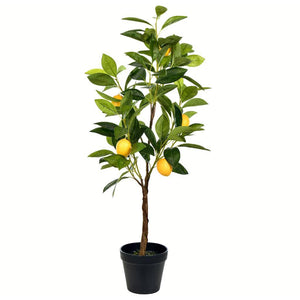 28" Potted Lemon Artificial Tree 1