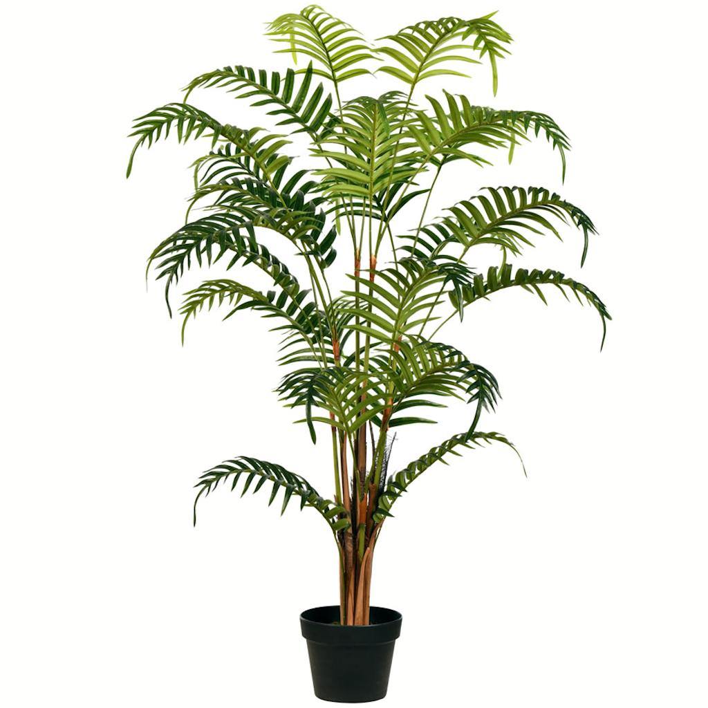 47" Potted Artificial Fern Palm Tree 1