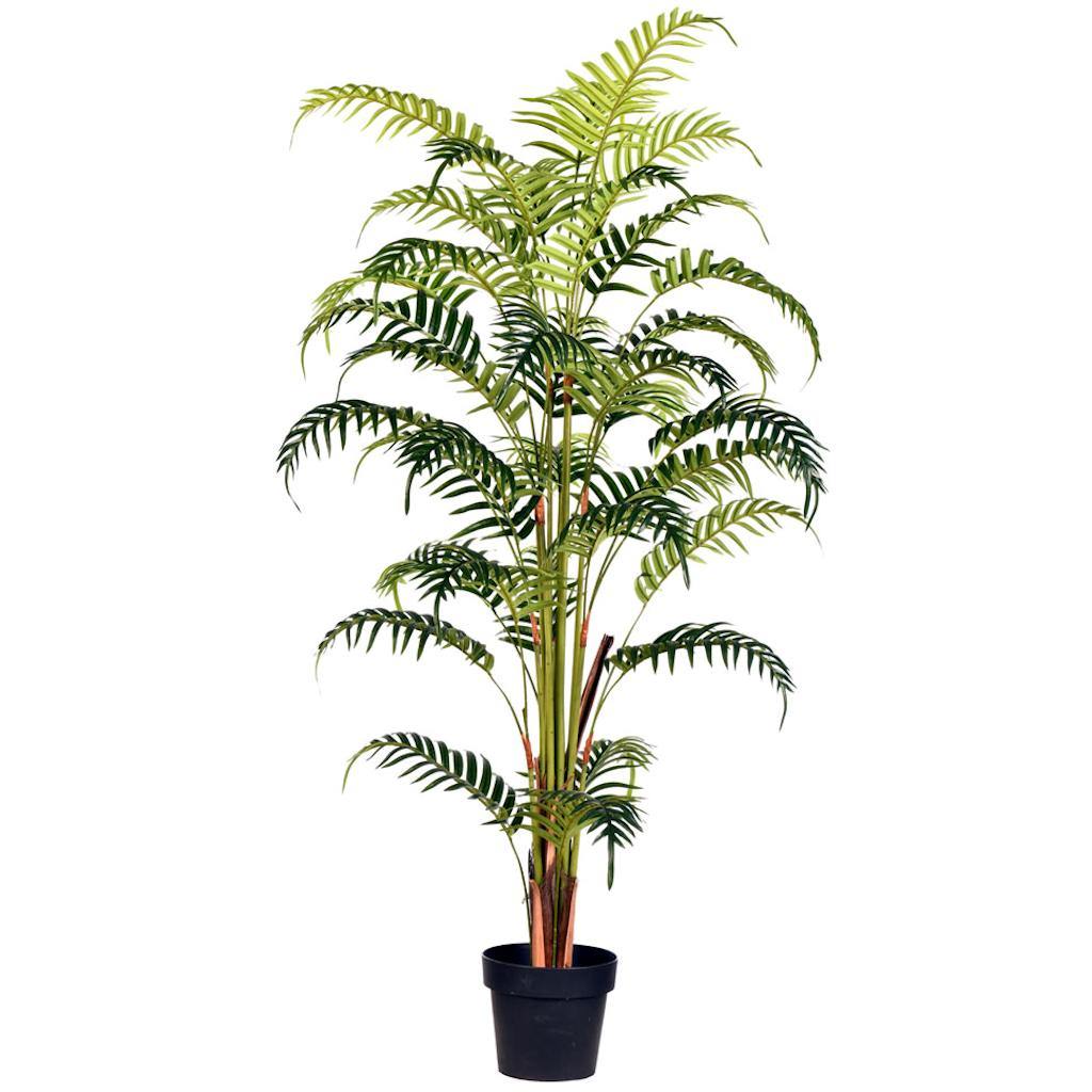 59" Potted Artificial Fern Palm Tree 1