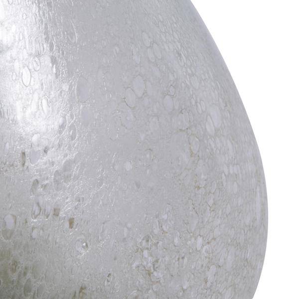 16" Iridescent Rainbow Glass Vase 3
