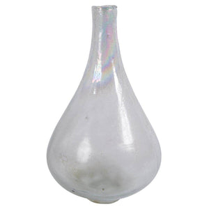 16" Iridescent Rainbow Glass Vase 1