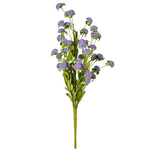 23" Artificial Purple Thistle Bush Spray (2 pack) 1