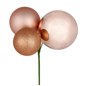 18" Rose Gold Ornament Pick (2 pack) 1