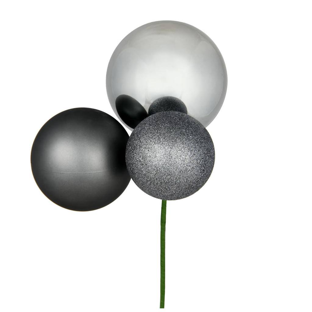 18" Pewter Ornament Pick (2 pack) 1