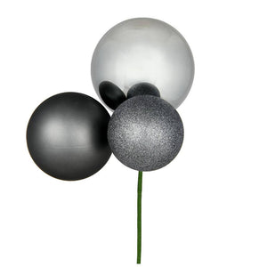 18" Pewter Ornament Pick (2 pack) 1