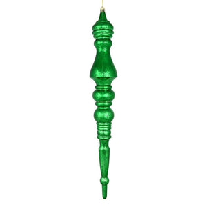 20" Green Mercury Finial Ornament 1