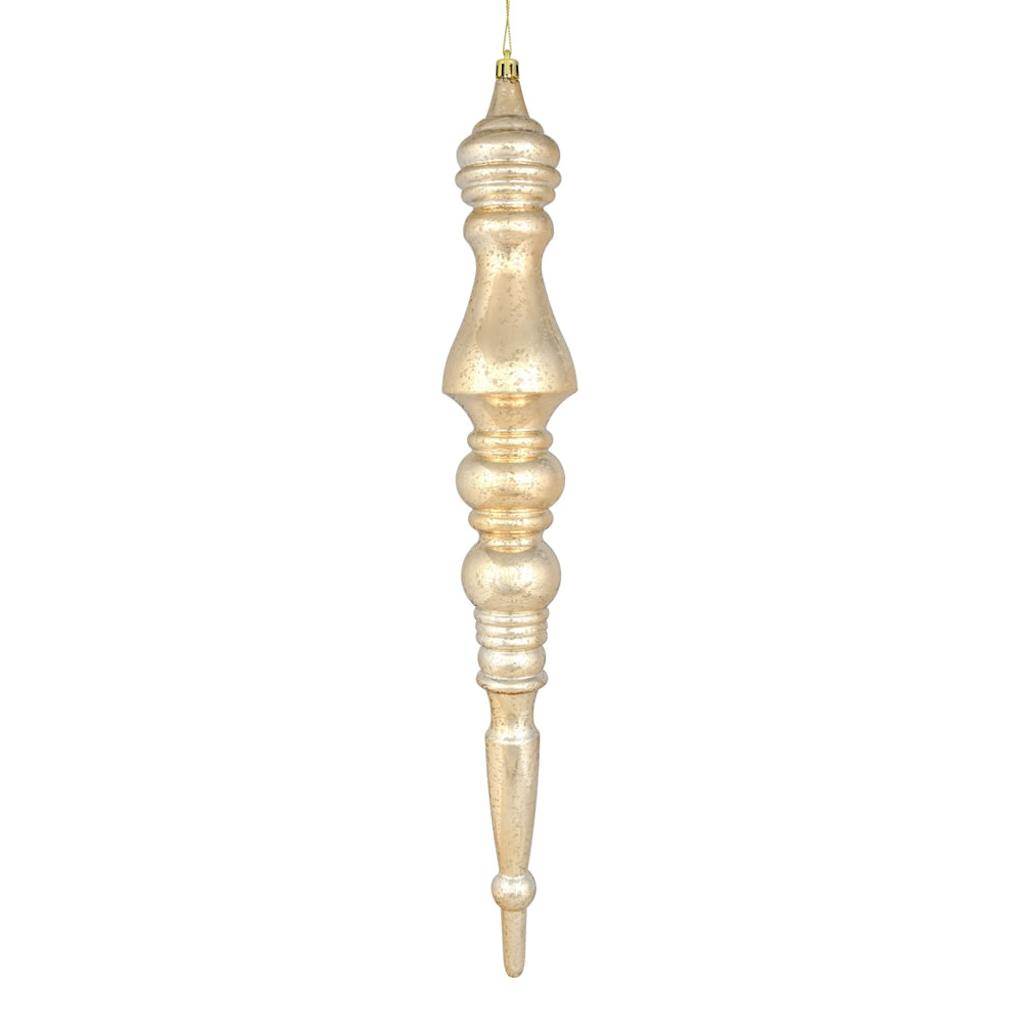 20" Gold Mercury Finial Ornament 1