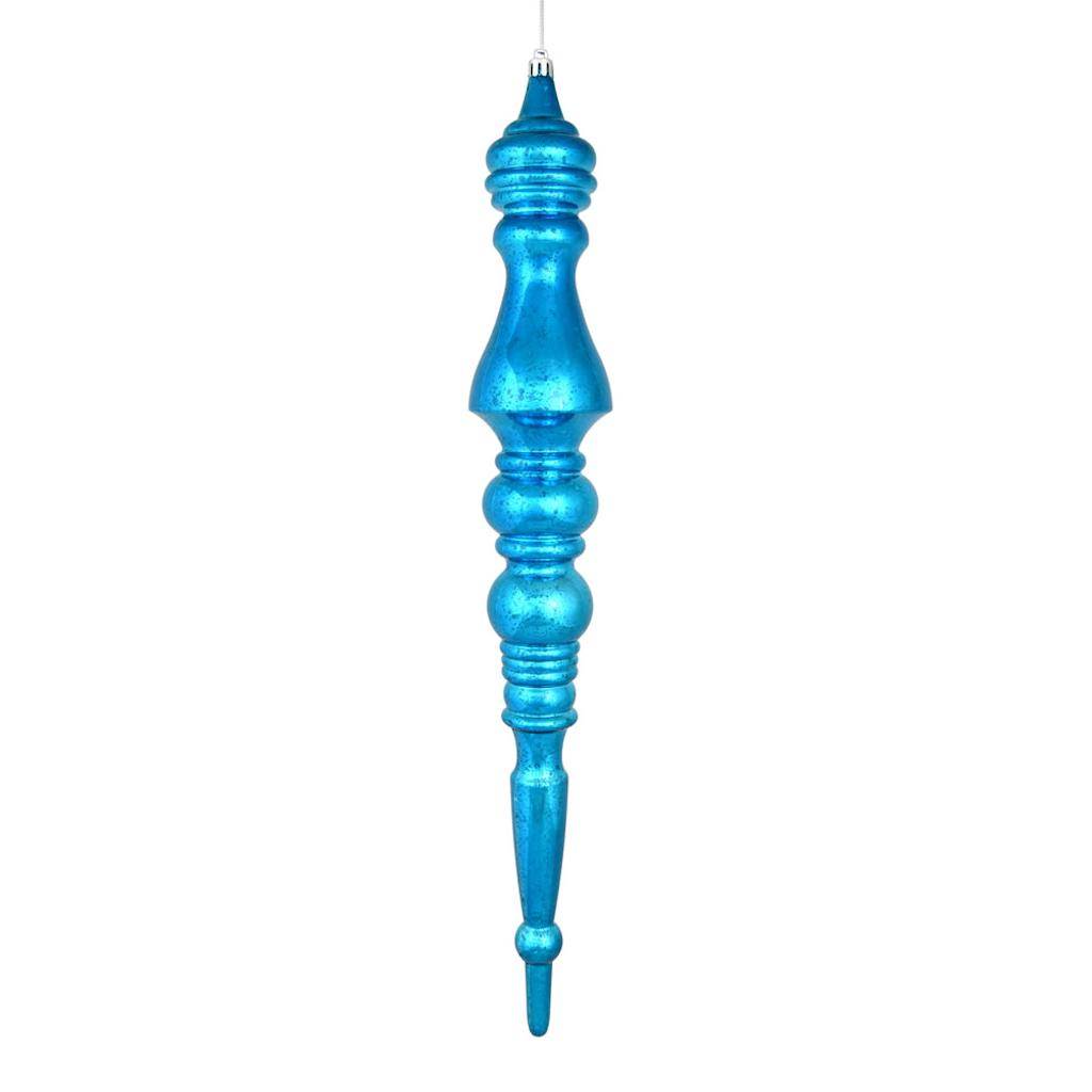 20" Turquoise Mercury Finial Ornament 1