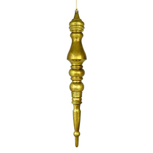 20" Olive Mercury Finial Ornament 1