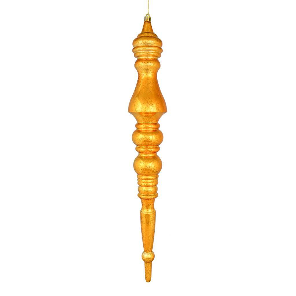 20" Antique Gold Mercury Finial Ornament 1
