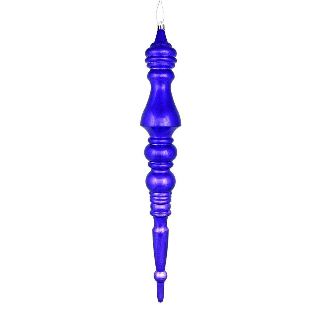 20" Purple Mercury Finial Ornament 1