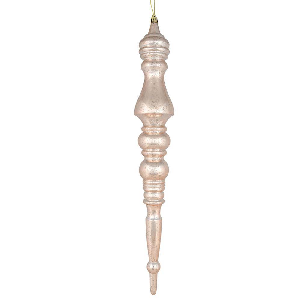 20" Cafe Latte Matte Finial Ornament 1